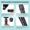 Estrella Ferros Rizadora Para Cabello Profesional De Cerámica 4 En