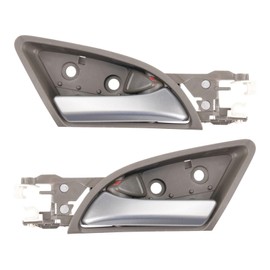 Left & Right Interior Door Handle Set Driver & Passenger Side Compatible with 2008-2012 Honda Accord 2010-2011 Accord Crosstour