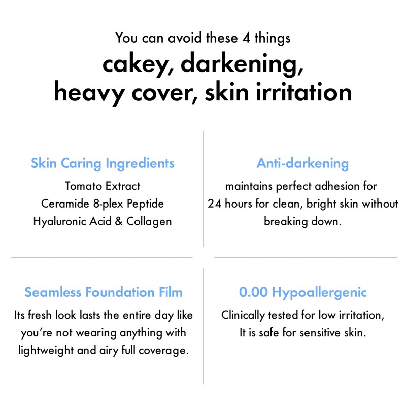 Amuse SEOUL Ceramic Skin Perfector Cushion Foundation Refill 1.5 NATURAL