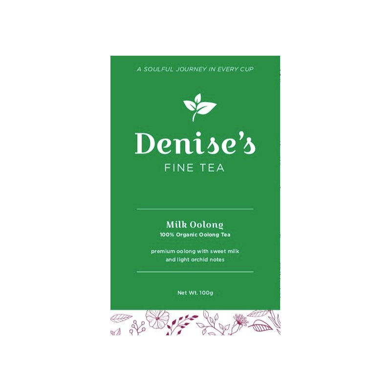 Denise's Fine Tea, USDA Organic, Quanzhou Milk Oolong, Milk Oolong