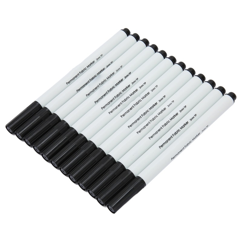 12pcs Disappearing Ink Pen Write Smoothly DIY Lightweight Water Erasable