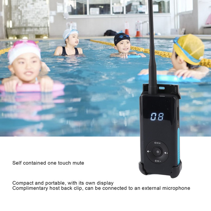 Swimming Training One Way Shouting Machine Professional Long Distance Wireless