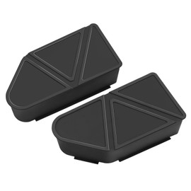 Solaradgy 2P Truck Bed Rail Stake Pocket Caps Compatible with 2023 2024 2025 2026 Chevy Colorado/GMC Canyon Accessories Truck Bed Cap Made Silicone Material (Black)