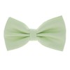SHIPITNOW Men's Bow Tie Light Green - Light Green Light