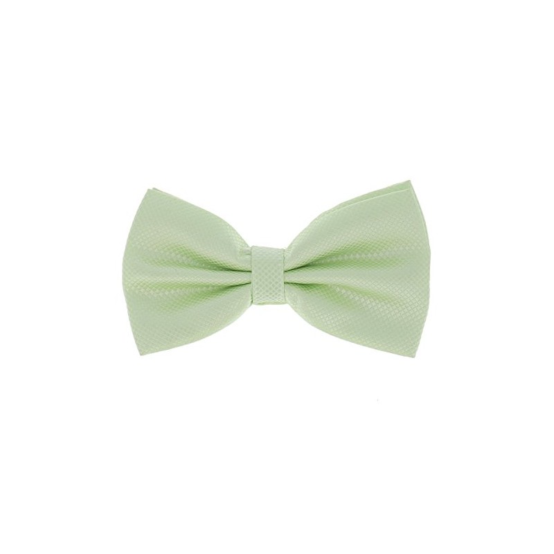 SHIPITNOW Men's Bow Tie Light Green - Light Green Light