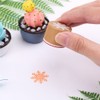 CCINEE Reward Stamp Snowflake Stamp Snowflake Stamp Snowflower Wooden New