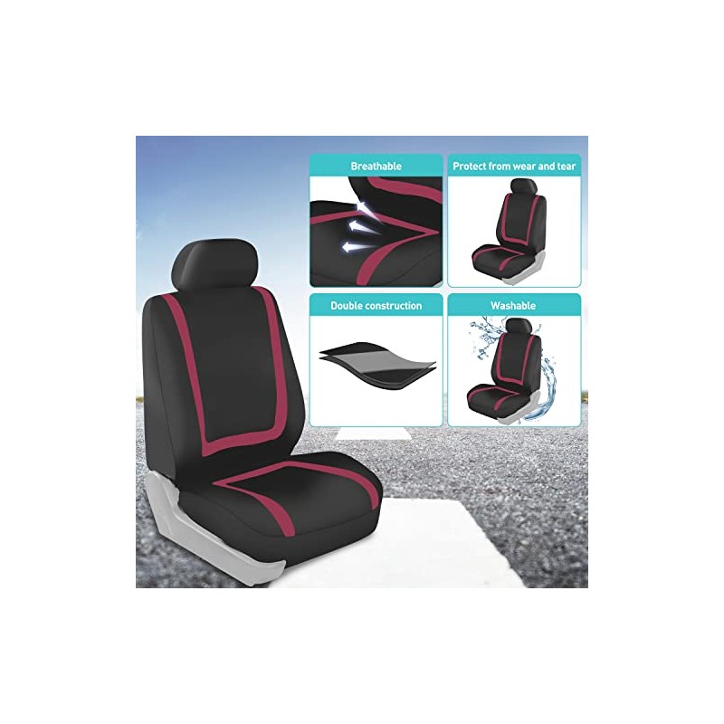 FH Group única y Plana, de Tela, Cubierta de Asiento