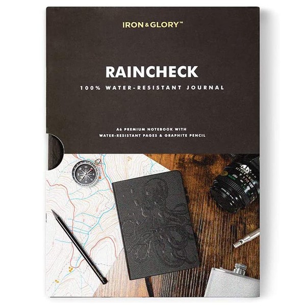 Iron & Glory A6 Note Book Waterproof Notebook With Pencil