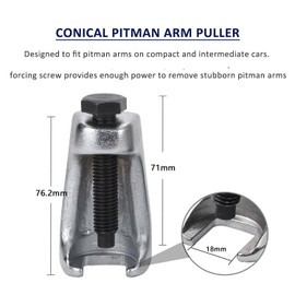 CCLIFE Tie Rod End Ejector 19 mm Ball Joint Puller Ball Joint Puller Ball Joint Tool Universal Use