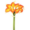 Vickerman 14'' Artificial Orange Calla Lily Bundle