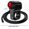 Gebildet 12 V Motorcycle ATV Waterproof Handlebar Headlight Switch, Motorcycle