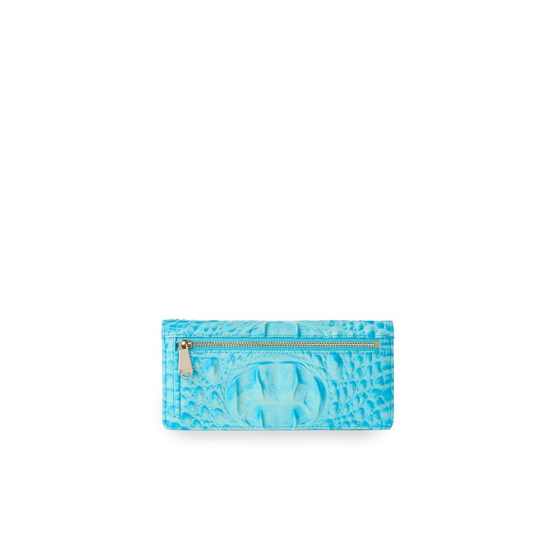 BRAHMIN Ady Wallet - Tropic Blue Melbourne
