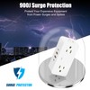 Surge Protector Outlet Extender with Rotating Plug, Multi Plug Outlet