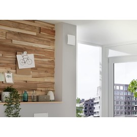 Maico Original ECA 100 ipro F, 0084.0202, Light Control, Two-Stage Small Room Fan, for Bathroom, Toilet, Storeroom, Basement