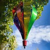 In the Breeze Jumbo Rainbow Glitter 8-Panel Hot Air Balloon,24"