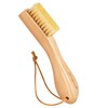 BFWood Laundry Stain Brush, Natural Soft Boar Bristles, Removes Tough