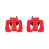 Power Stop S4339 Front Pair of High-Temp Red Powder Coated