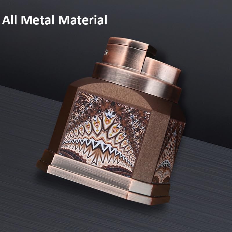 Lighters Cigar Lighter 4 Torch Jet Flame, Desktop Quad Flame