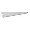 CompleteShopfittings 10X Twin Slot Shelving White Uprights and Brackets Adjustable Strong Rack Wall Shelf ( BRACKET 120MM/12CM)