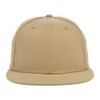 Lids Blank Full Court w/Colored Under Visor Fitted Cap Khaki/Grey