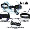 Waterproof Luxury Dog Collar and Leash Set, Heavy-Duty Luxury Pet