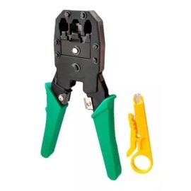Taej 85 Pinzas Ponchadoras 3 En 1 Rj45 Rj11 Rj12 Pelador De Cable