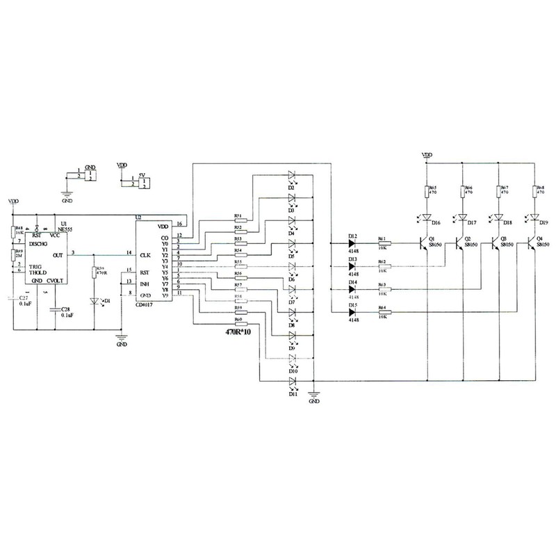 Gikfun DIY SMD SMT Welding Practice Soldering Skill Training Board