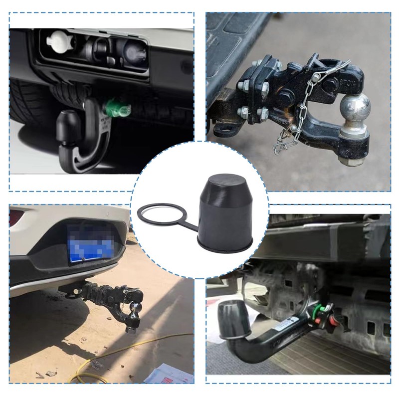 Towing Hitch Protective Cap, Pack of 4 Towing Hitch Cover