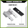 HOPESPANNER 7.3L Injector Rebuild Kit with Vice Clamp, Special Tools,