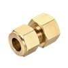sourcing map Compression Tube Fitting G1/2 Female Thread x 12mm