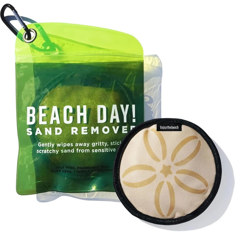 Mesh Beach Sand Removal Bag for Family Trips – Nylon