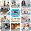 ZILLEEN Classroom Timer for Kids Teachers Digital Timers, Blue Green