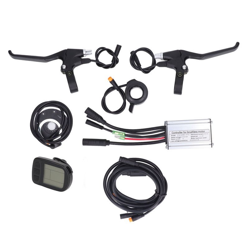 15A Electric Bike Motor Controller Kit Waterproof Controller with LCD5