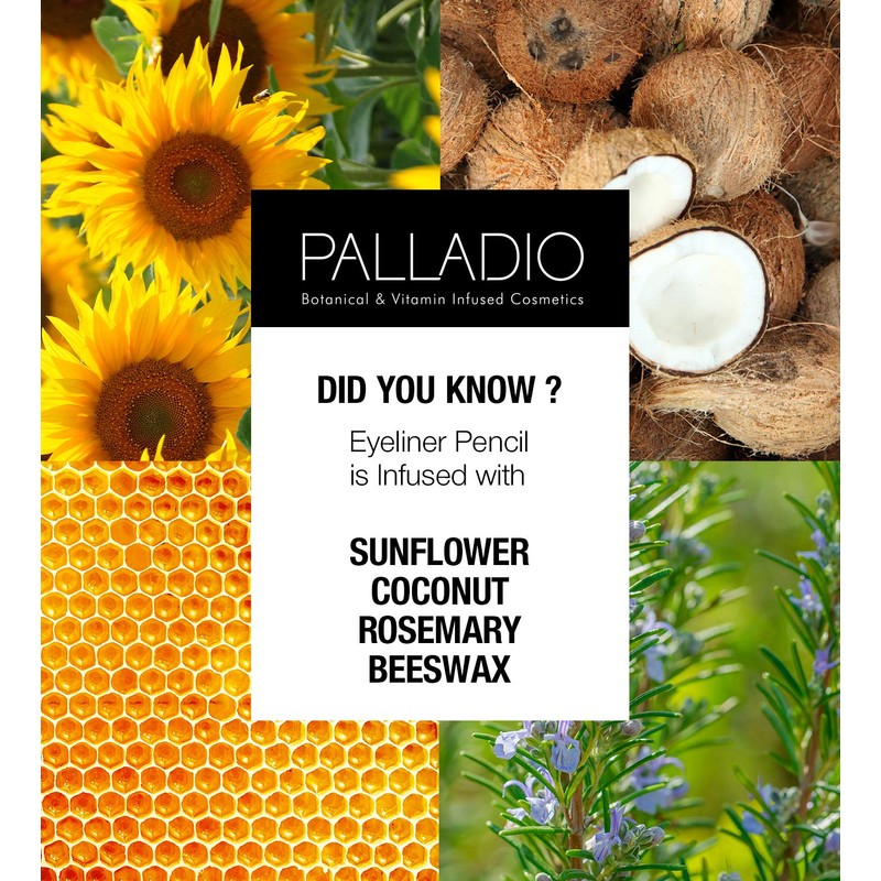 Palladio Eyeliner Pencil, White