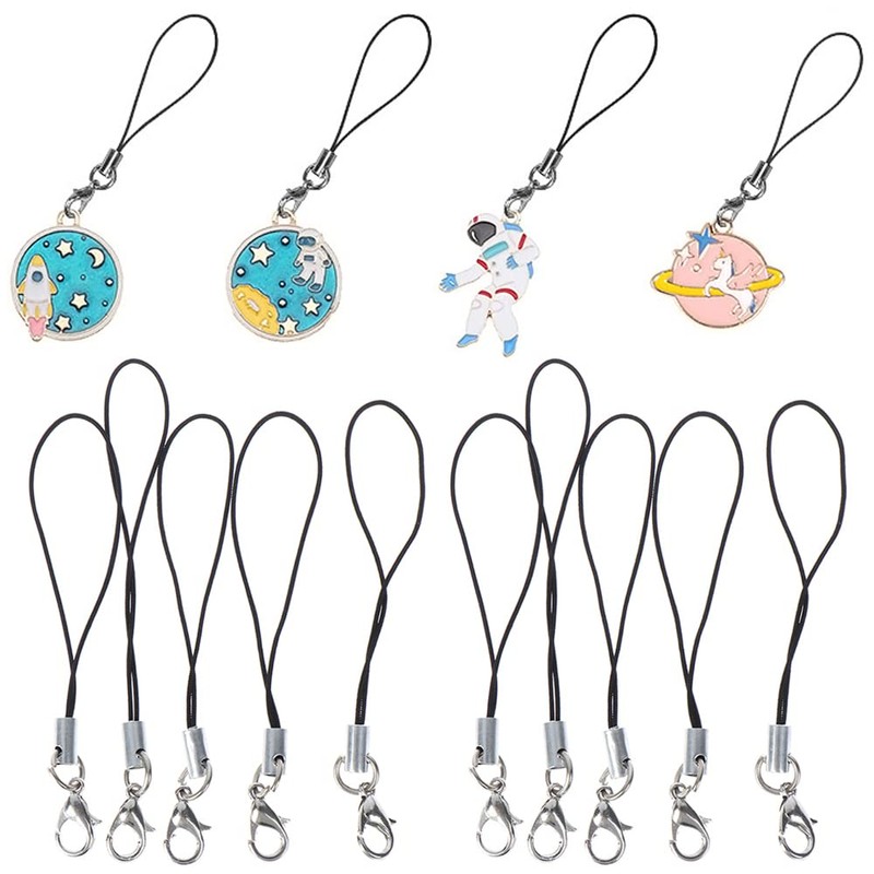Samcos Strap Lobster Claw Clasp with Hooks, Set of 100,