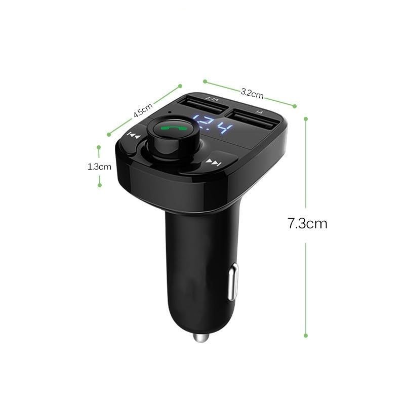 FM Transmitter KFZ Wireless Bluetooth Dual USB Auto Ladegerät für
