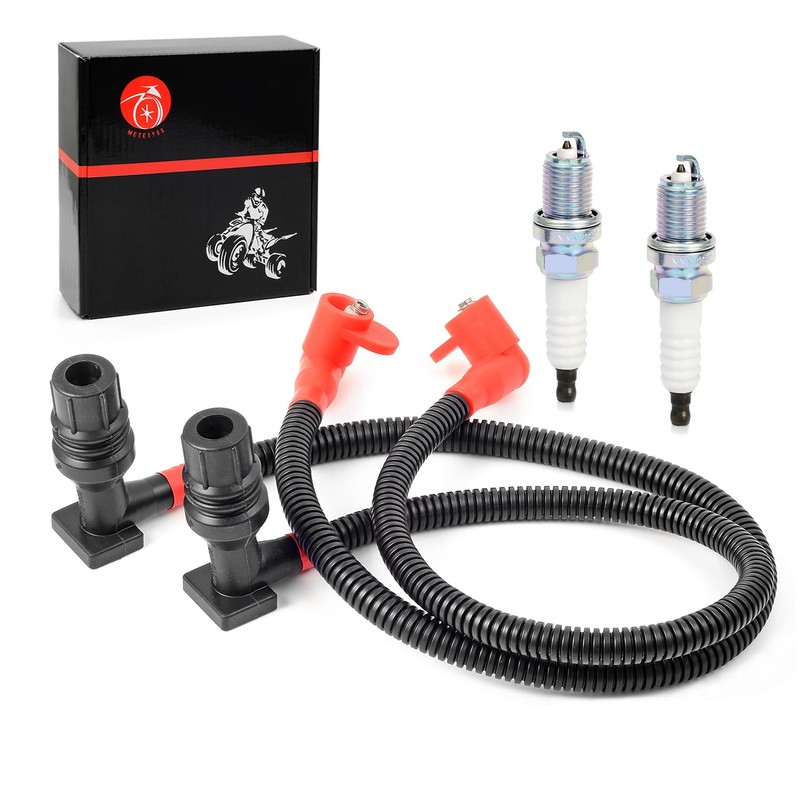 Ignition Coil Wire Cap and Spark Plug Compatible with Polaris