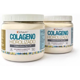 Colágeno Hidrolizado en Polvo 100% Puro, 2 Pack 400 gr. c/u