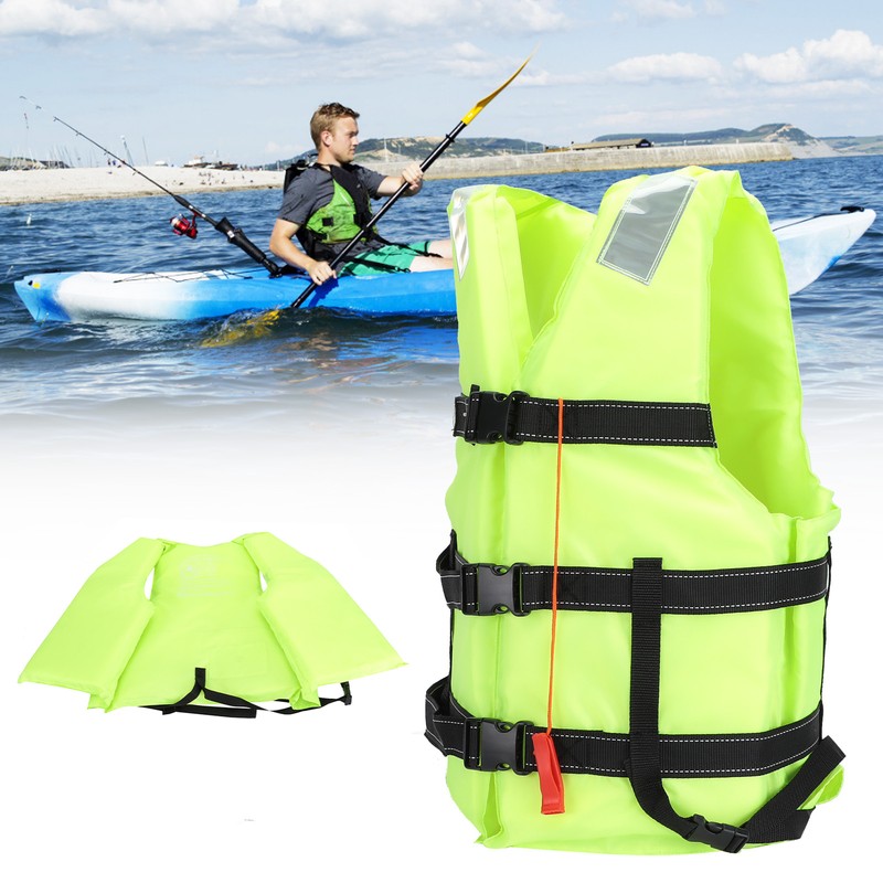 Adult Outdoor Fishing Rafting Life Jacket Life Saving Oxford Fabric