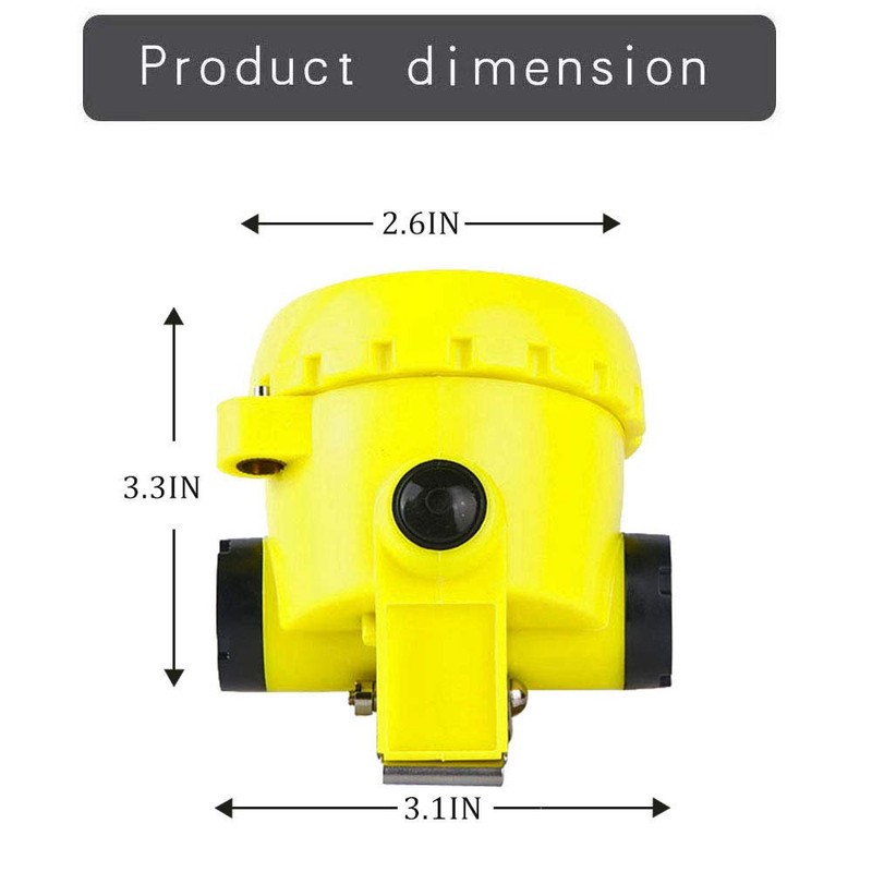 Yongkist Safety Mining Light Headlamp Explosion Proof Coal Miner Headlight