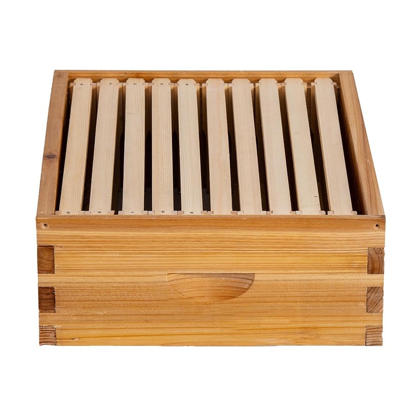 BeeCastle 10 Frame Assembled Medium Honey Super Bee Hive Box