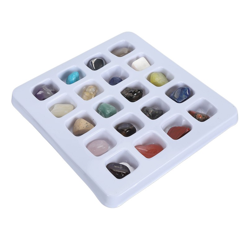 20pcs Rock Stone Colletction Kit for Boys Girls Exquisite Science