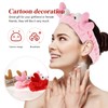 Healeved 3pcs Cute Spa Headbands for Women Elastic Face Washing