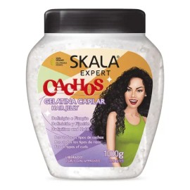 Gelatina Cápilar Mais Cachos Expert Antifrizz y definición Rizado 1 L Skala                                                                           