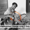 Hot Wheels Replacement Loop, FTB65 Corkscrew Crash Track Set, Orange,