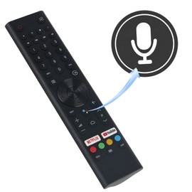 PERFASCIN Replacement Voice Remote Fit for Caixun Android TV EC75E1UA EC65E1UA EC55S1UA EC50S1UA EC43S1UA
