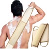 Exfoliating Natural Loofah Sponge, 1 Pack, Back Scrubber for Shower,