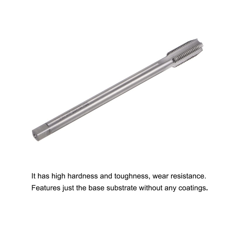 sourcing map Thread Milling Cutter 7/16-20 UNF HSS 4 Straight