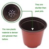 YSMN 100 Pcs Nursery Seedlings Pots - 3.5 Inches Seed