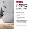 Delta Faucet Steam System Steam Generator 50 ft Control Cable